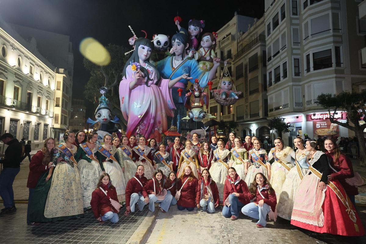 Emotiva Cremà de las Fallas de Burriana 2026
