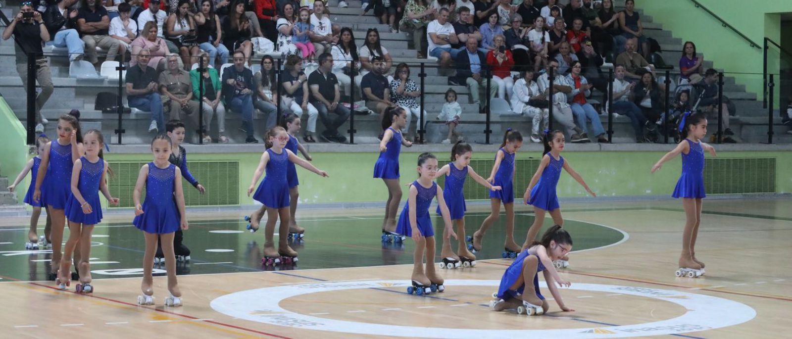 Exhibición en el Arena.