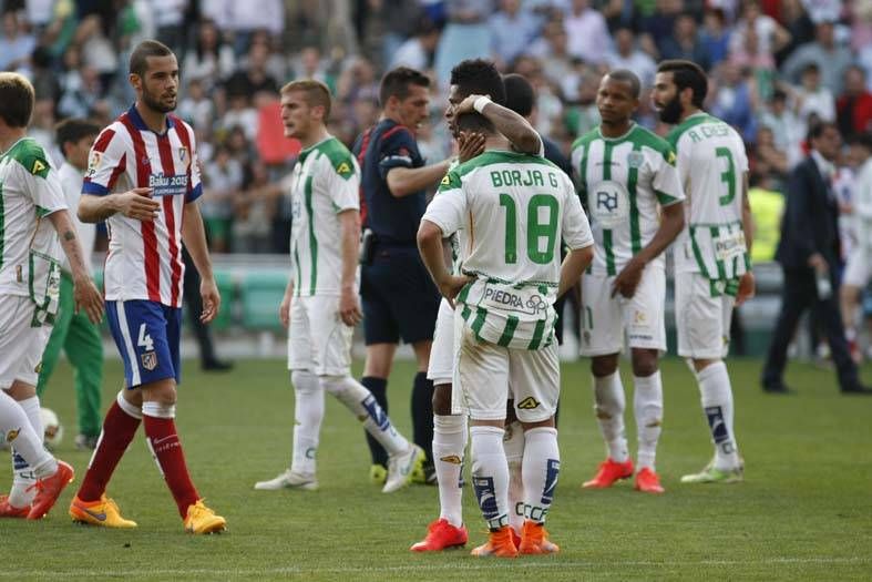 El Córdoba cae 0 a 2 ante el Atlético de Madrid.