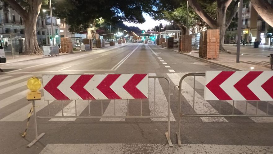 La Alameda y el Parque, cerrados al tráfico hasta después de la Semana Santa