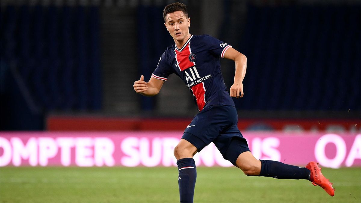 Ander Herrera durante un partido de la Ligue 1