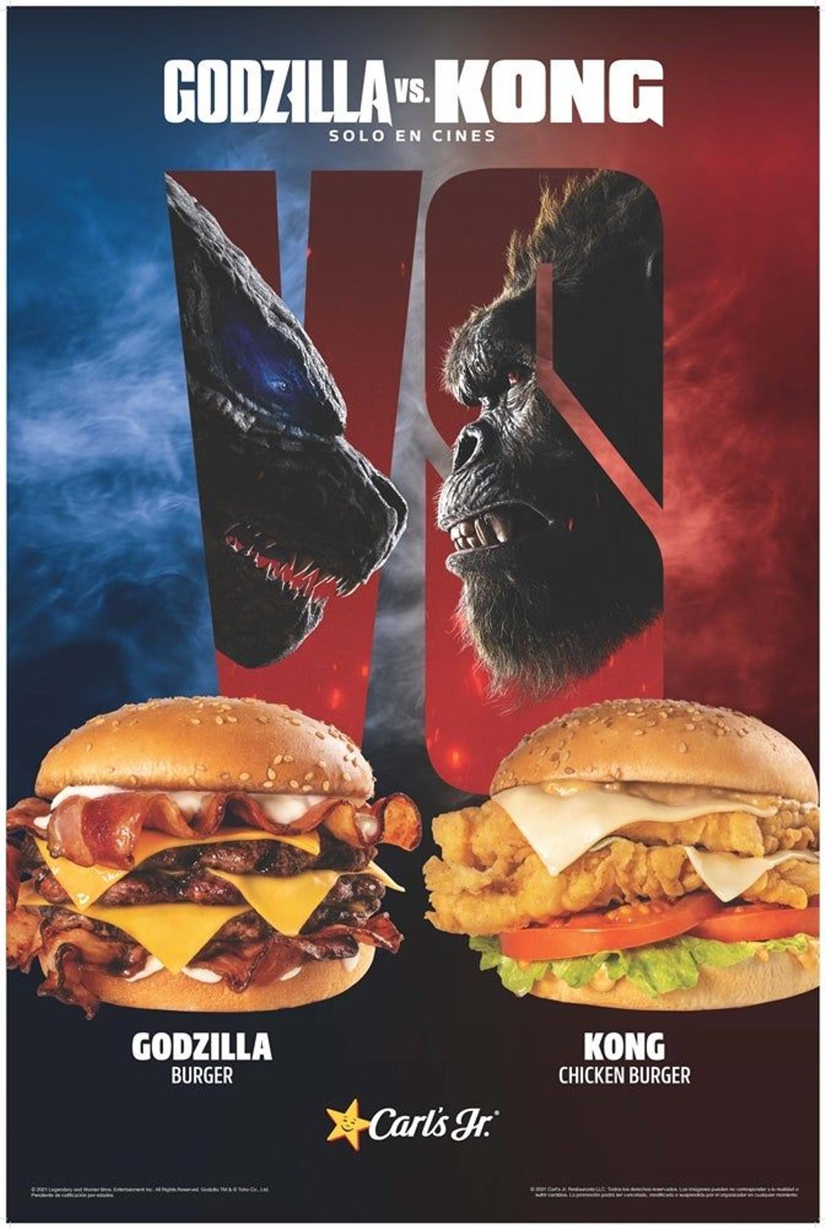 Hamburguesas edición limitada de Carl's