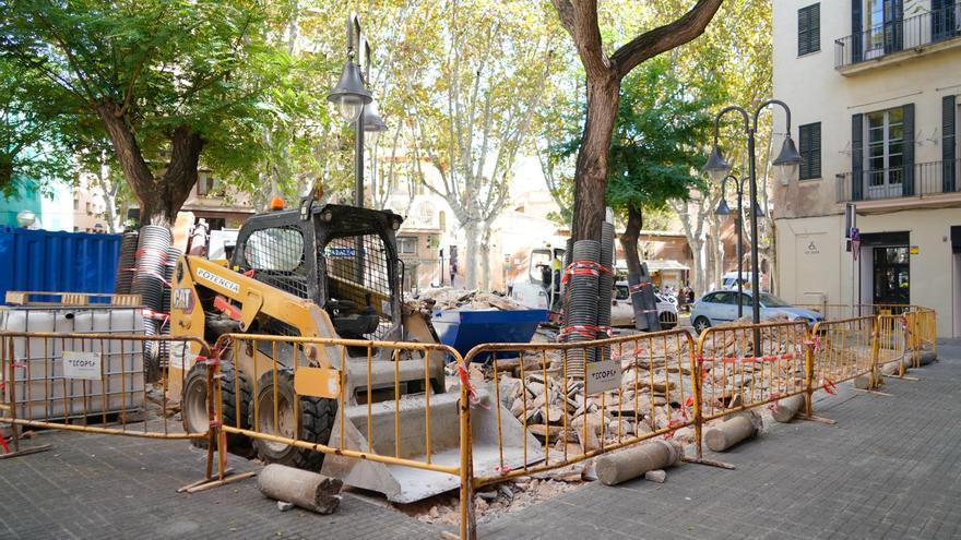 El Ayuntamiento de Palma inicia la rehabilitación de la plaza Ecce Homo para mejorar la accesibilidad y renovar el pavimento