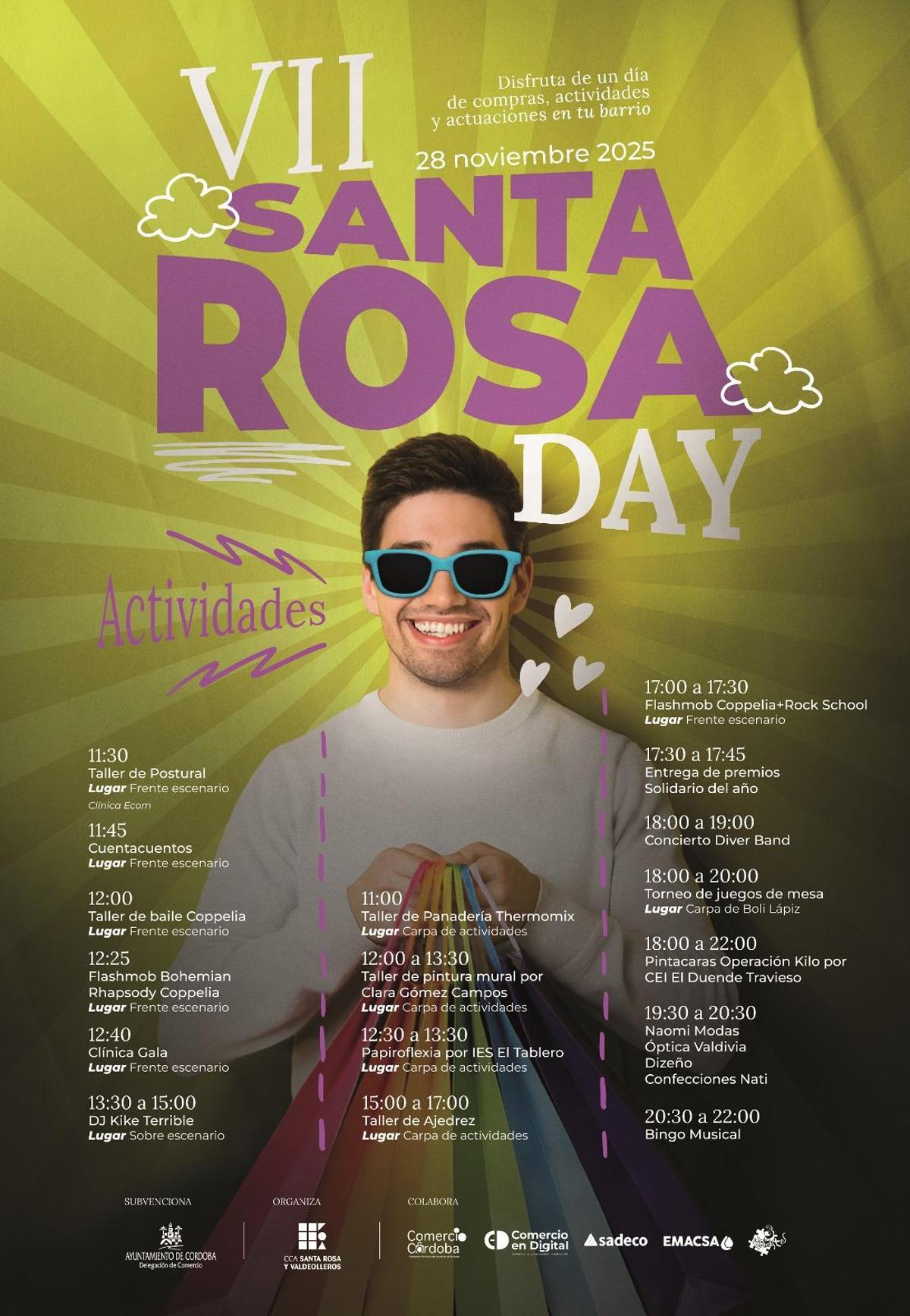 Cartel de la séptima edición del Santa Rosa Day