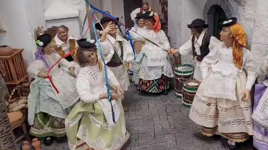 HiperDino dedica su Belén Solidario a las tradiciones y al tipismo canario