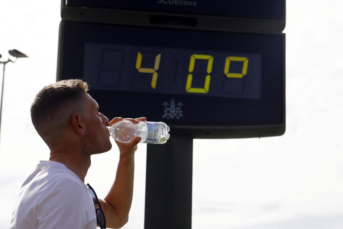 Temperaturas altas de 40 ºC Temperaturas altas de 40 ºC
