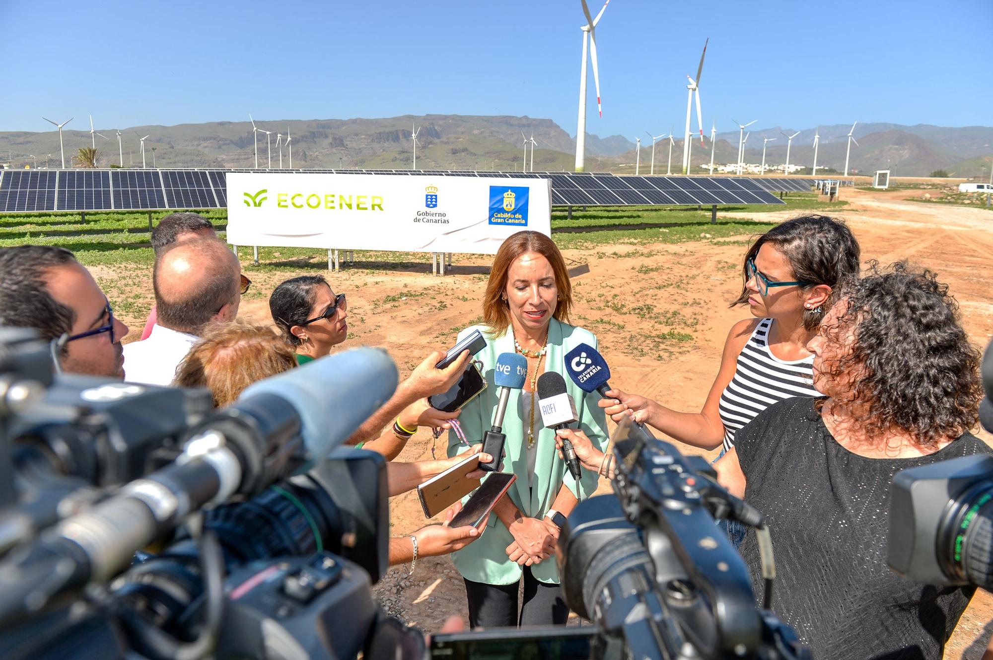 Inauguración del mayor complejo de generación de energía renovable de Canarias