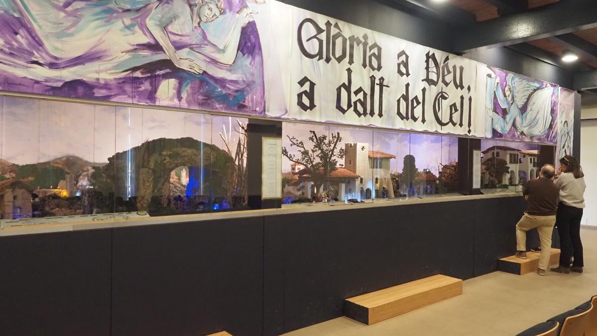 Una imatge del pessebre.