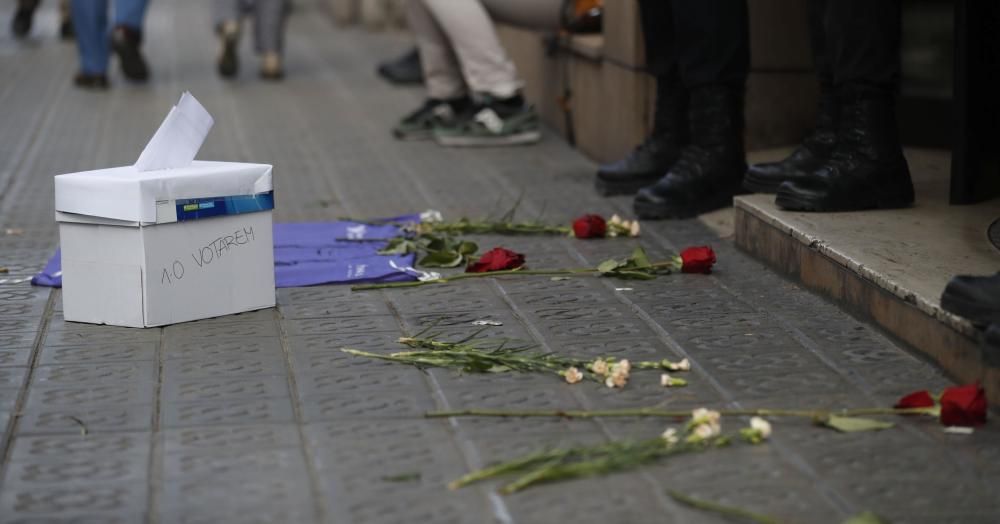 Protestas por las detenciones en Barcelona