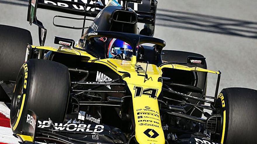 Fernando Alonso, en el test de &#039;jóvenes pilotos&#039; de Abu Dabi