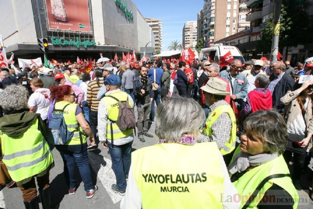 Manifestación del 1 de mayo en Murcia