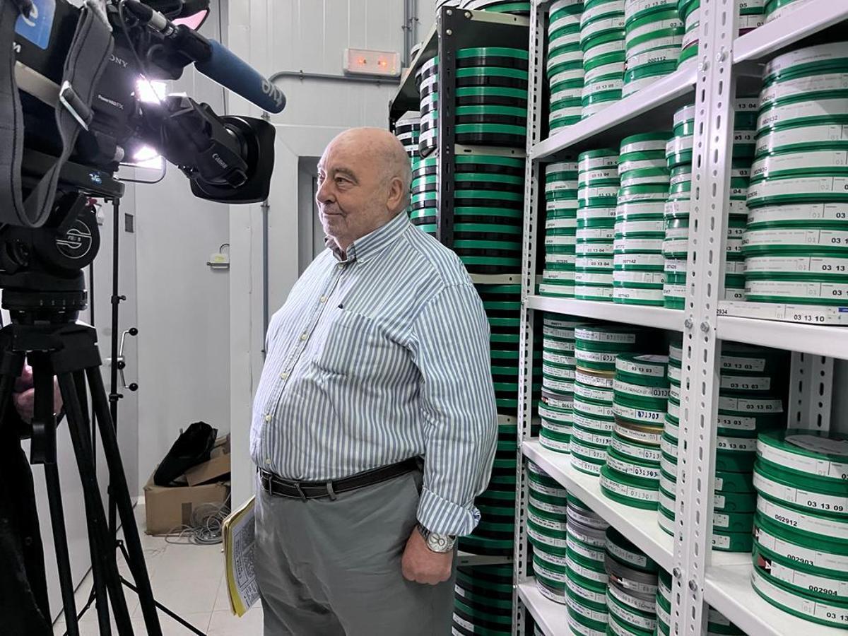 Alfons Llorenç en el archivo audiovisual de TVE.