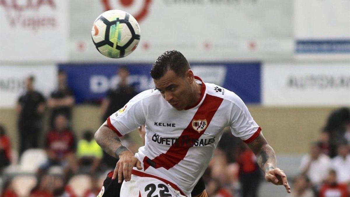 De Tomás, durante su anterior etapa en el Rayo