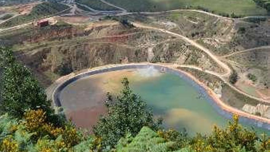 La mina de oro de Boinás.