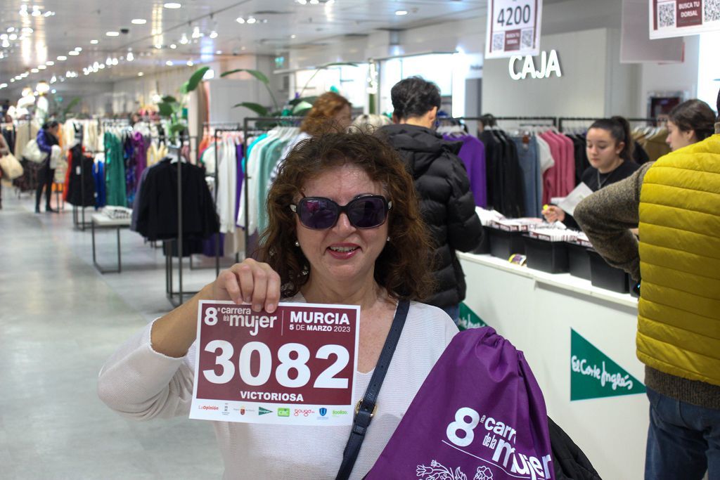 Entrega de dorsales de la Carrera de la Mujer 2023 (viernes por la mañana)