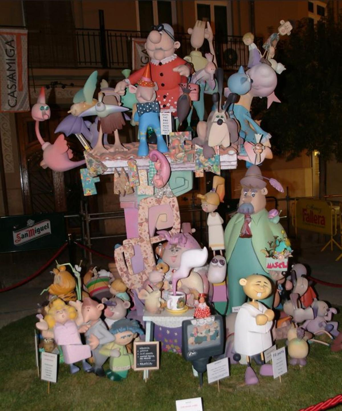 Falla Duque de Calabria 2007, la última plantada en Sección Especial