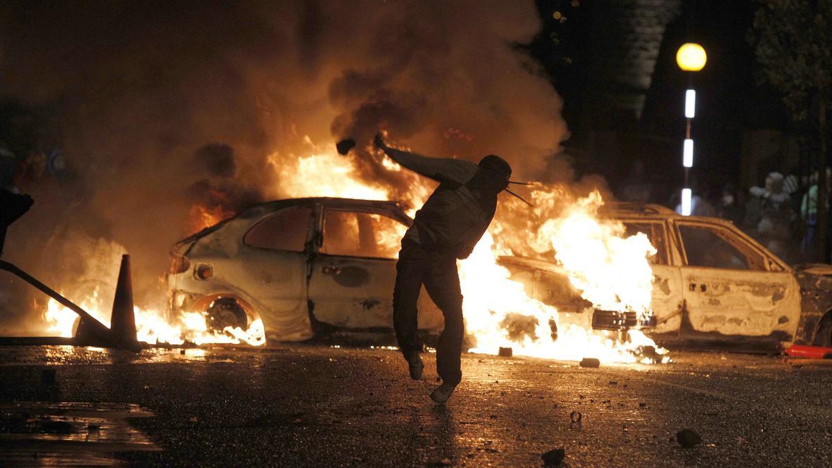 Protestas en el Ulster en una imagen del año 2010.