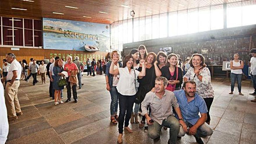 Exalumnos, en la celebración de los 50 años de la Laboral.