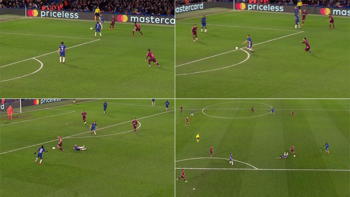 El error del Chelsea en el gol, al detalle