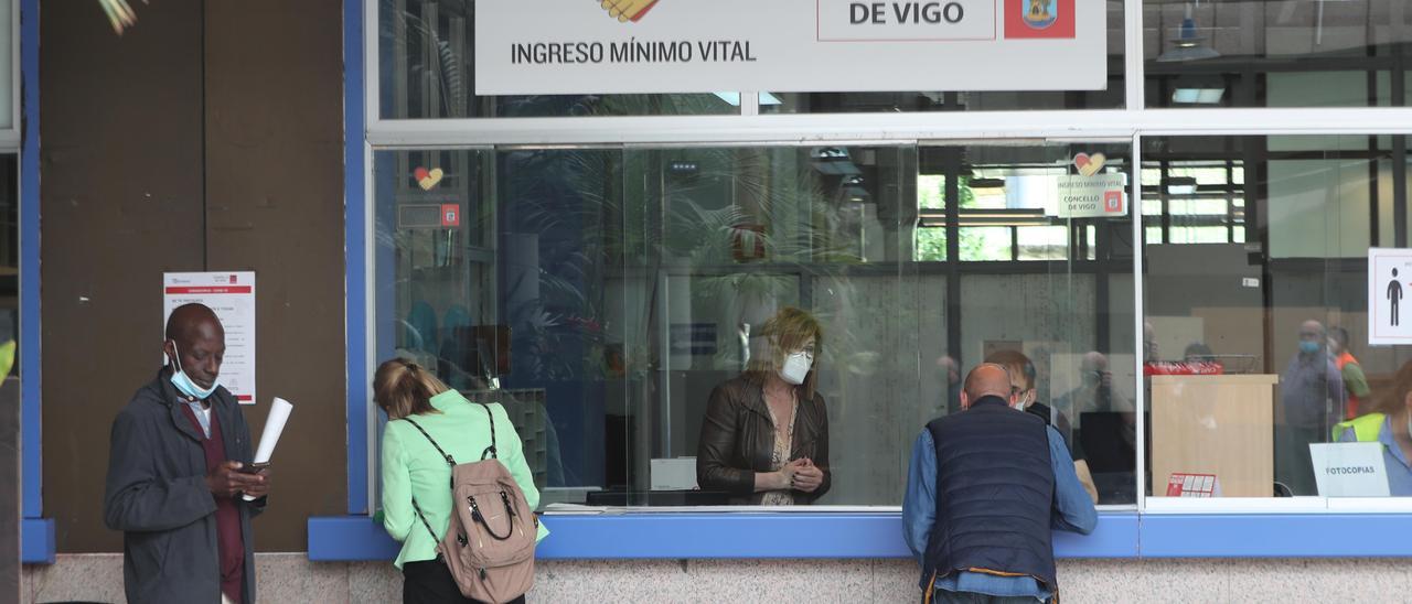 Ventanilla en el Concello de Vigo para solicitar el Ingreso Mínimo Vital