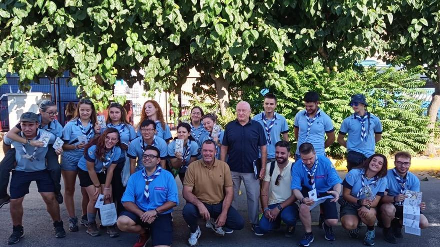 El Grupo Scout Ciudad del Sol 108 inicia el Camino de Santiago