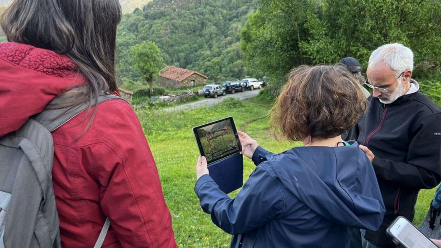 Una aplicación reconstruye virtualmente los yacimientos del Occidente asturiano