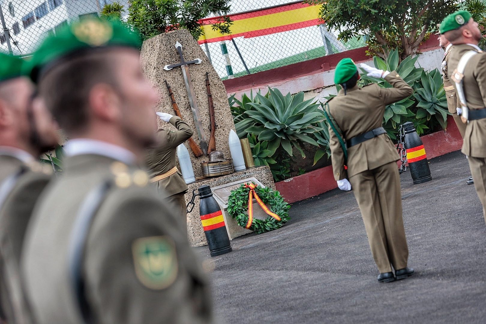 Acto militar por San Juan Bosco, patrón de los especialistas del Ejército