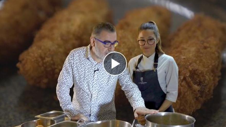 Carlota Claver nos enseña sus trucos para preparar la mejor croqueta