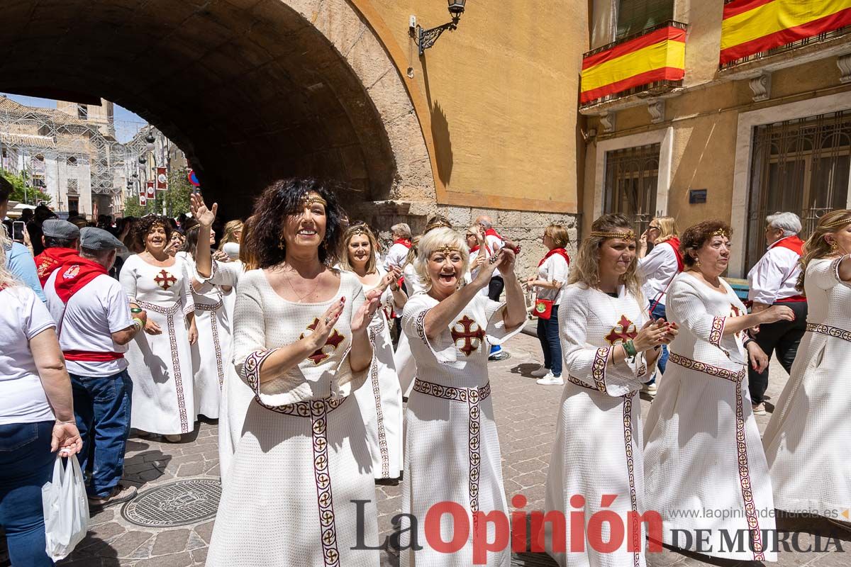 Moros y Cristianos en la mañana del dos de mayo en Caravaca