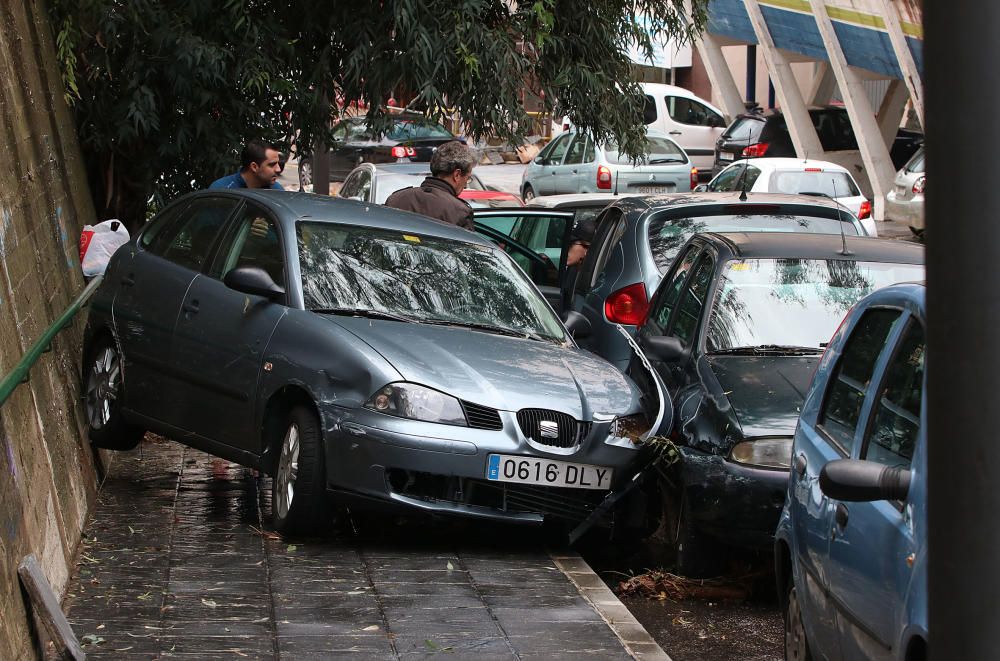 La tormenta provoca más de 200 incidentes