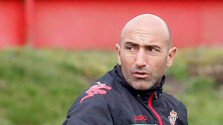 Abelardo, ayer, en Mareo.