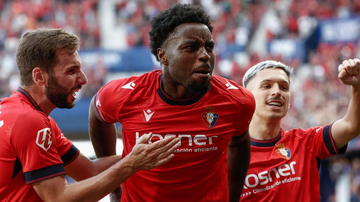 Enzo Boyomo, jugador de Club Atlético Osasuna