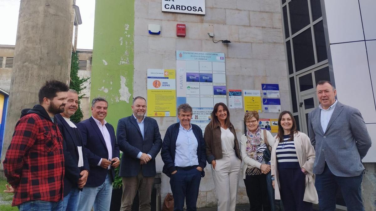 La Cámara de Comercio inaugura una Antena Cameral en Grado para los empresarios de la comarca Camín Real para "ayudarles a que crezcan, se consoliden y generen empleo"