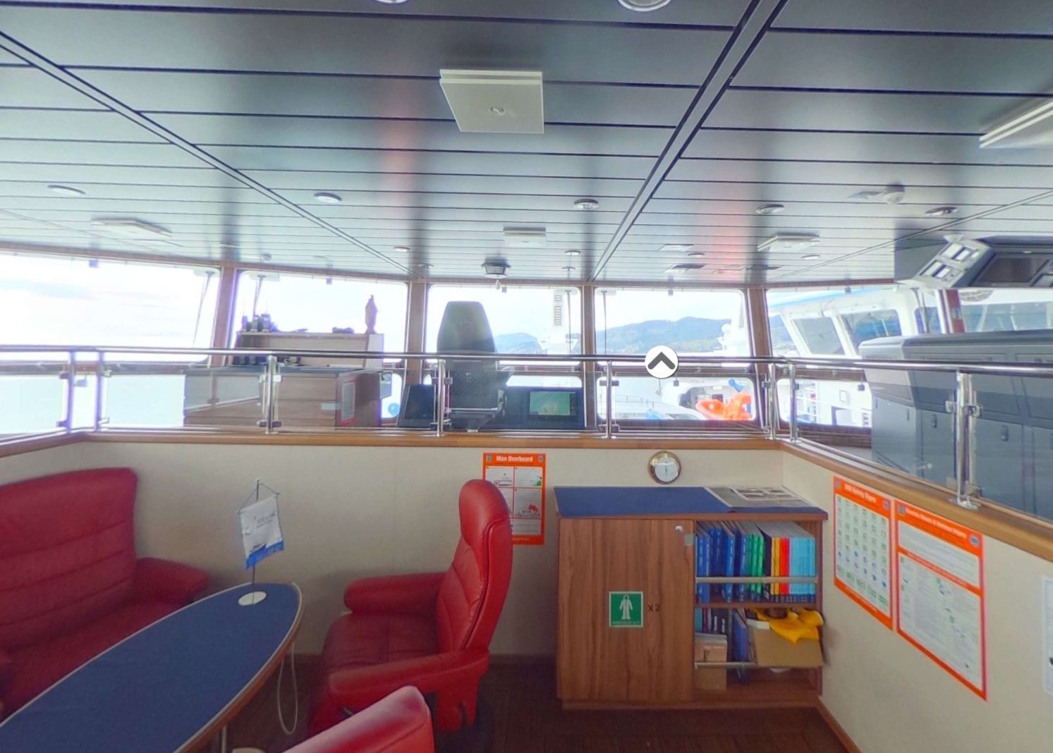 Así era por dentro el "Argos Georgia"