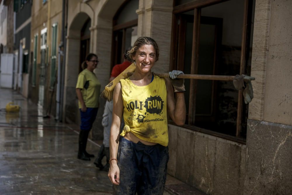 Una riada de solidaridad inunda Sant Llorenç