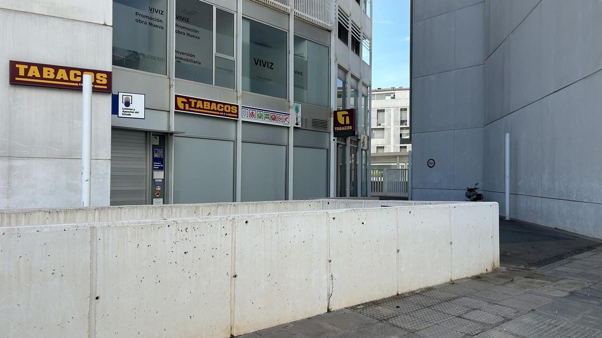 El estanco donde se produjo el atraco