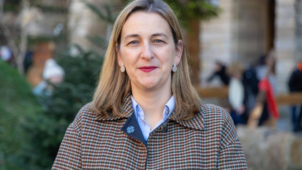 A concelleira de Turismo de Santiago, Míriam Louzao