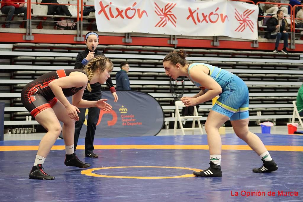 Los deportistas murcianos en el Campeonato de España de lucha