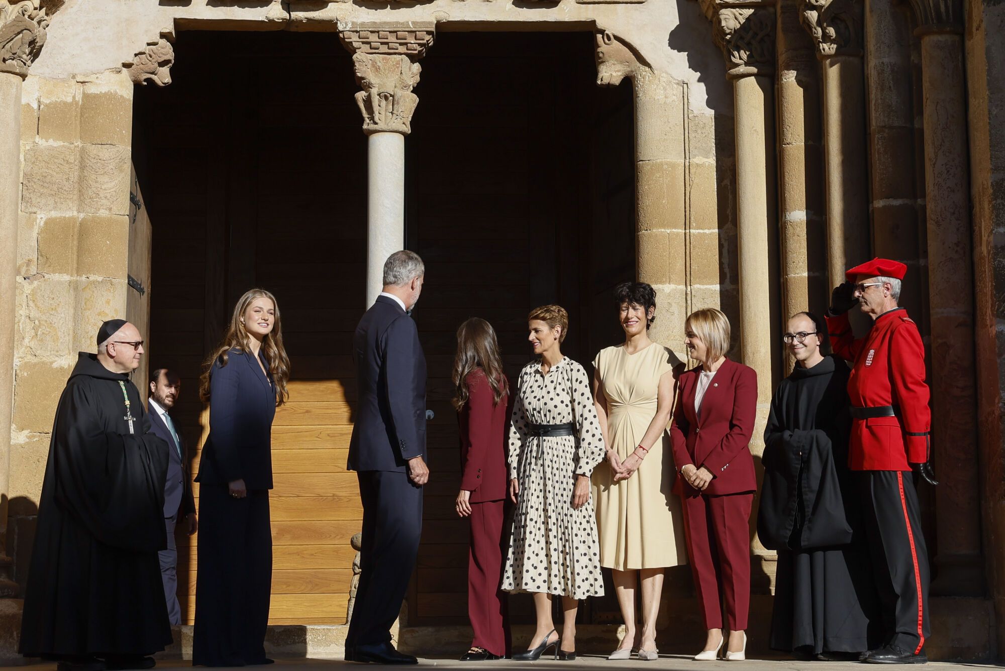 EN IMÁGENES: Leonor se da un baño de multitudes en su estreno como Princesa de Viana