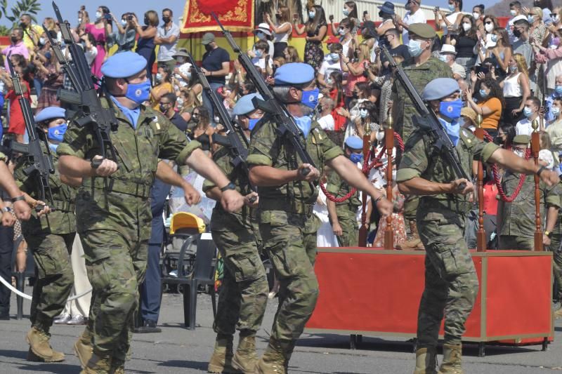 Despedida a militares que parten a Beirut en misión de Paz