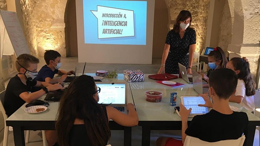 Taller de Inteligencia Artificial para niños en Torre Juana