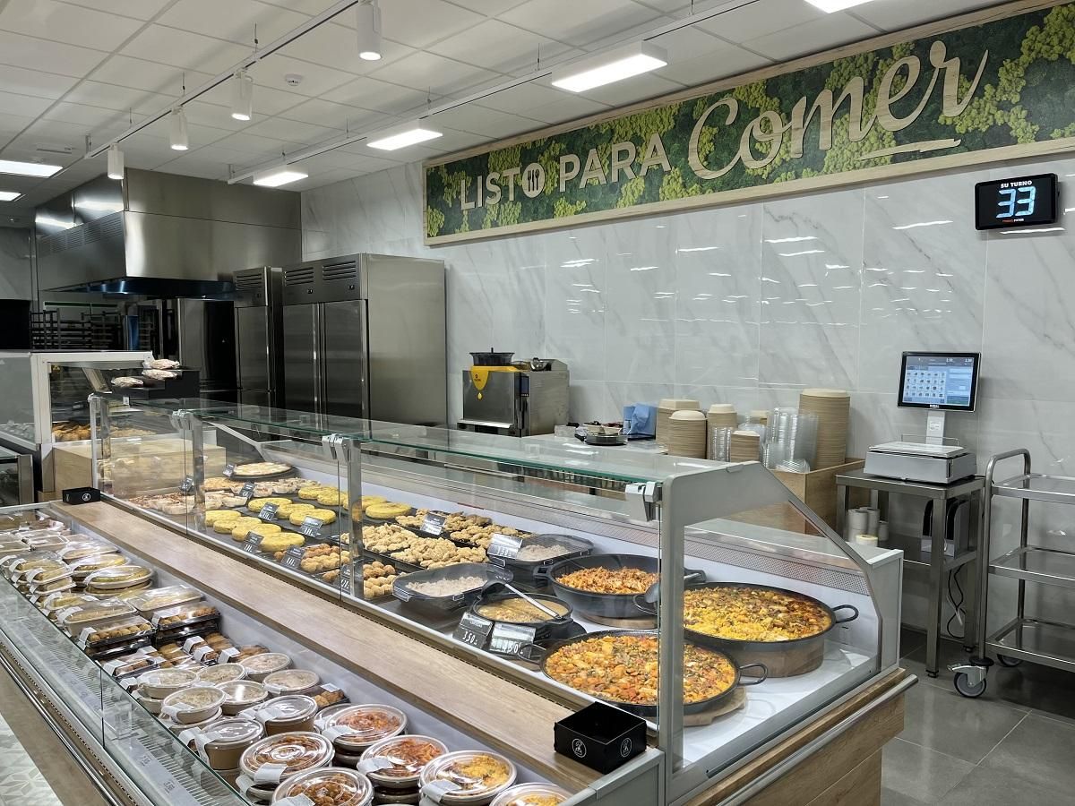 Comida para llevar en la sección 'Listo para Comer' de Mercadona.