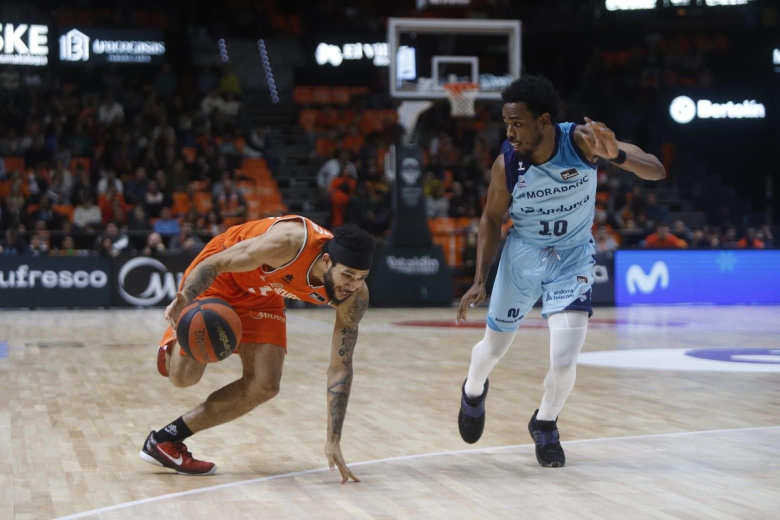 El Valencia Basket - Andorra, en imágenes