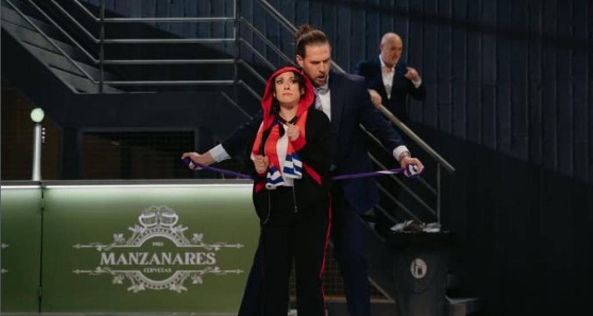 Ruth Iniesta en una de sus interpretaciones en 'Jugar con fuego' en el Teatro de la Zarzuela.