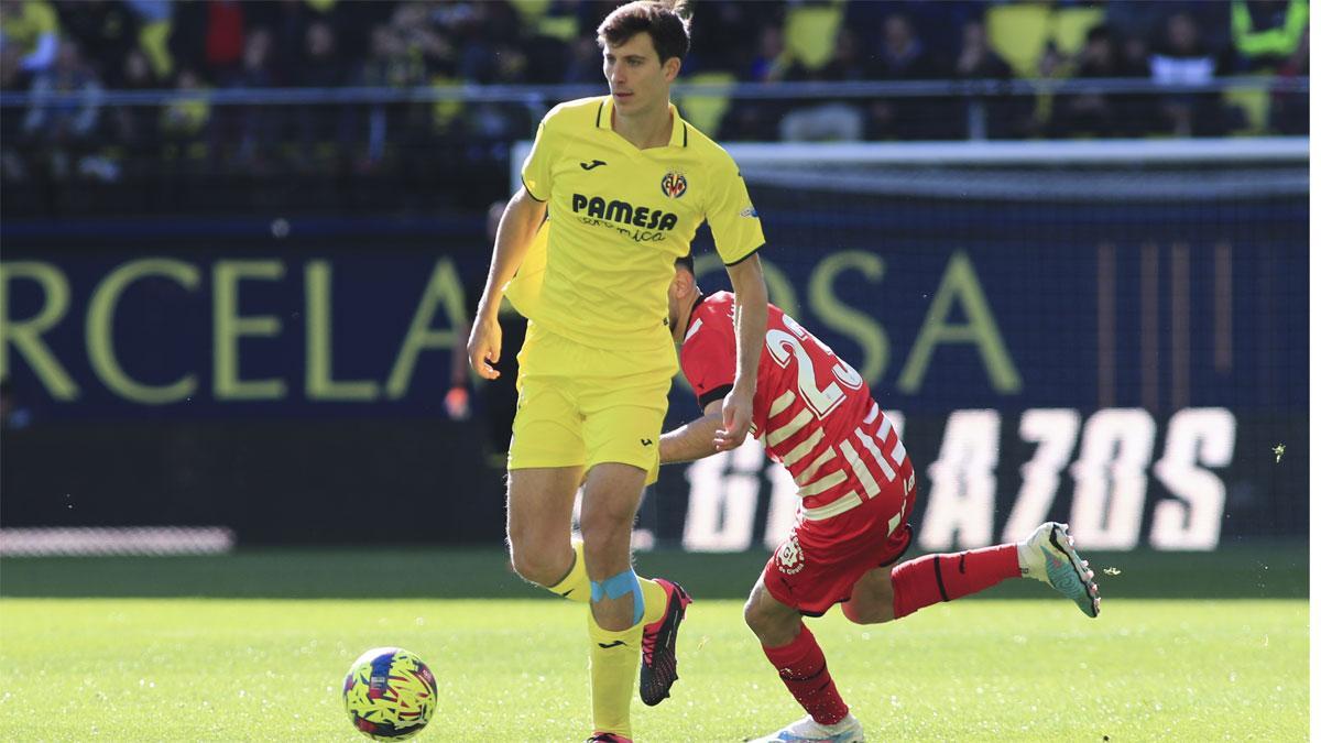 Pau Torres, en un partido de esta temporada con el Villarreal ante el Girona