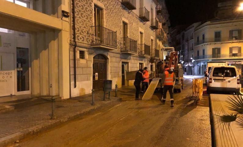 Fuita d''aigua a Figueres