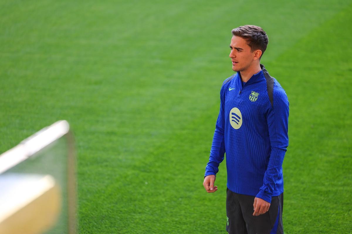 Ansu y Fermín 'trolean' a la prensa en Dortmund Ansu y Fermín 'trolean' a la prensa en Dortmund