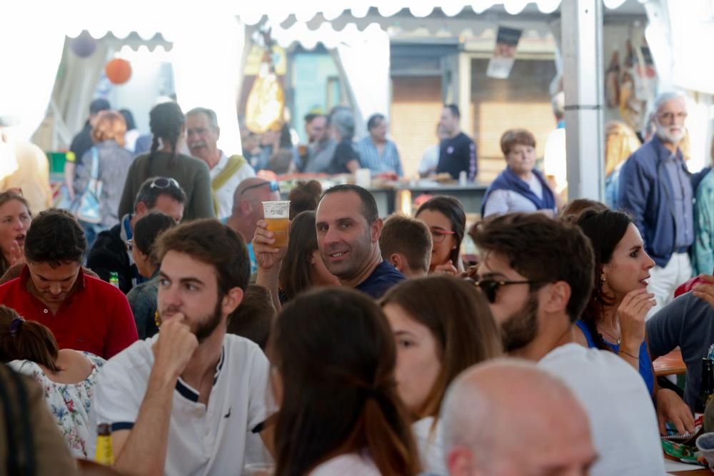 Inauguración del Festival de la cerveza de Avilés