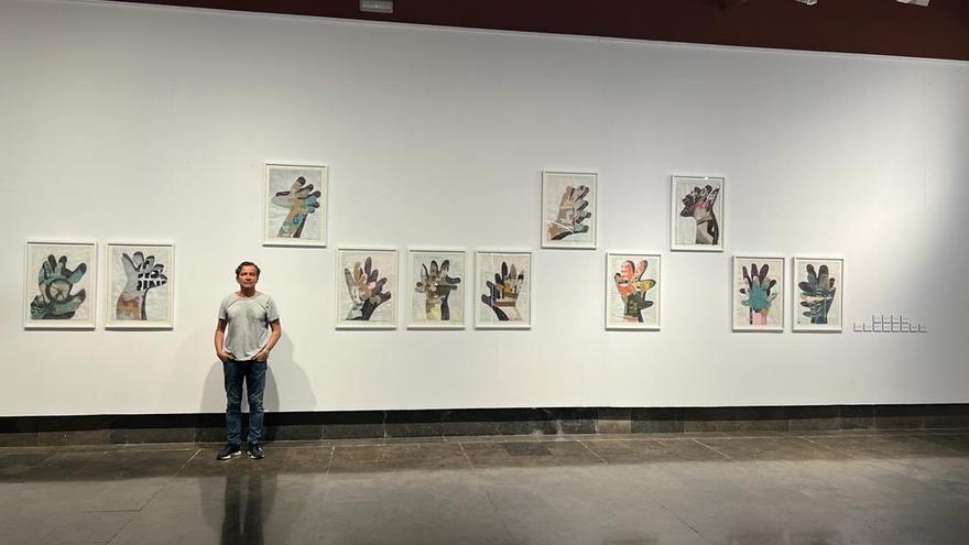 El pintor Pierre d&#039;Argyll rinde homenaje a Picasso en la Lonja de Alicante