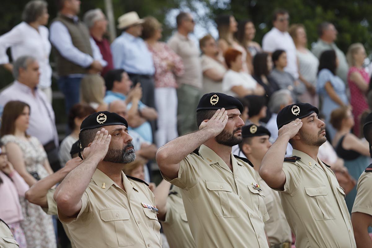 Despedida del contingente de la Brigada Guzmán el Bueno con misión en Letonia